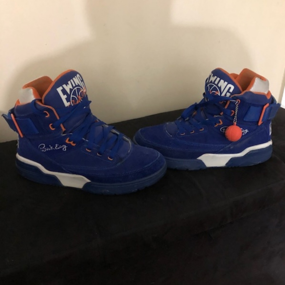 Authentic Ewing 33 Hi "Blue Suede"